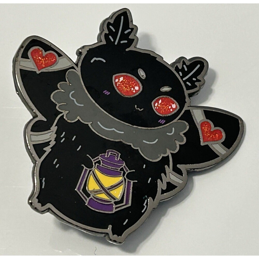 Gally Cat Studio Lapel Pin Hearts And Lanterns Halloween Edition